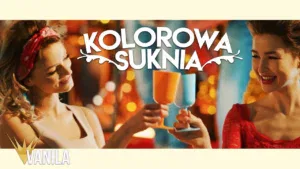 Cliver - Kolorowa suknia