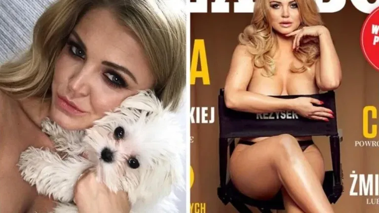 Edyta Folwarska rozebrała się dla 